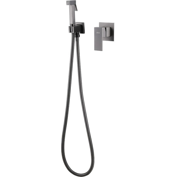 Гигиенический душ со смесителем Abber Daheim AF8225NG Никель Гигиенический душ со смесителем Abber Daheim AF8225NG Никель