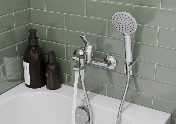 Смеситель для ванны Santek Венга WH5A10003C001 Хром