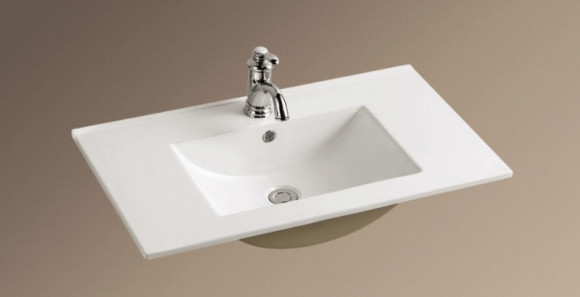 Раковина WeltWasser Deilbach 7506 80 10000003902 Белый глянец