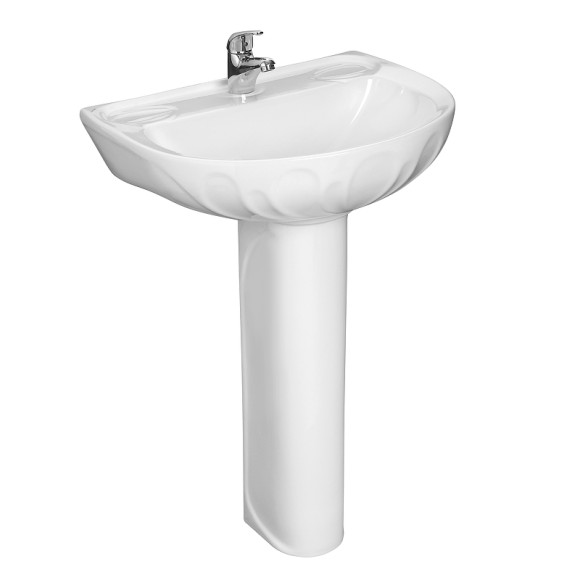 Раковина Santeri Лотос 60 1.3110.6.S00.10B.0 Белая Раковина Santeri Лотос 60 1.3110.6.S00.10B.0 Белая