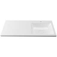 Раковина Grossman Madera Камилла 110 R 1101032 с местом под стиральную машину Белая