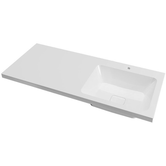 Раковина Grossman Madera Камилла 110 R 1101032 с местом под стиральную машину Белая Раковина Grossman Madera Камилла 110 R 1101032 с местом под стиральную машину Белая