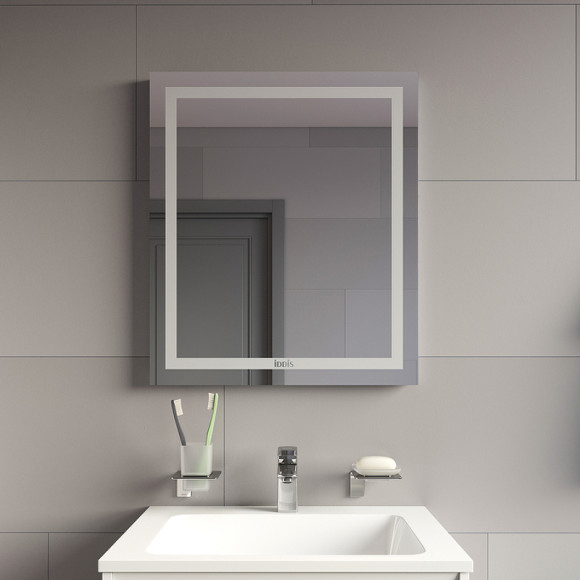 Зеркало Iddis Zodiac 60 ZOD60T0i98 с подсветкой с подогревом Белое