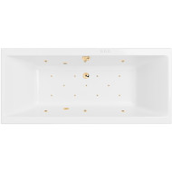 Акриловая ванна Excellent Pryzmat 170x75 WAEX.PRY17.RELAX.GL с гидромассажем