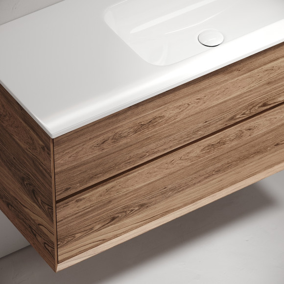 Тумба под раковину Sancos Marmi 2.0 100 R MR2.0100RECH подвесная Дуб чарльстон