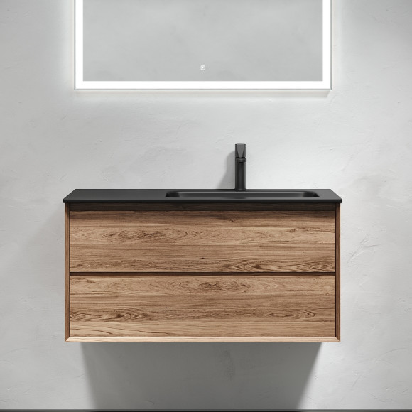 Тумба под раковину Sancos Marmi 2.0 100 R MR2.0100RECH подвесная Дуб чарльстон