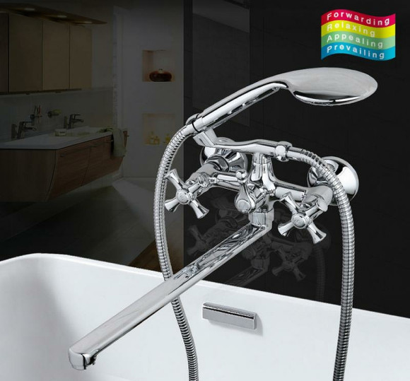 Смеситель для ванны Gappo G2242 универсальный Хром