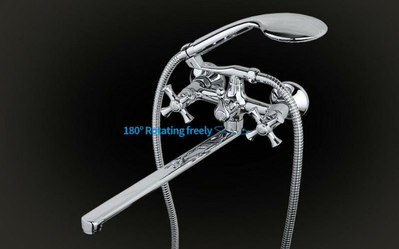 Смеситель для ванны Gappo G2242 универсальный Хром