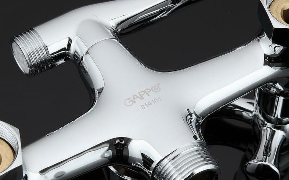 Смеситель для ванны Gappo G2242 универсальный Хром