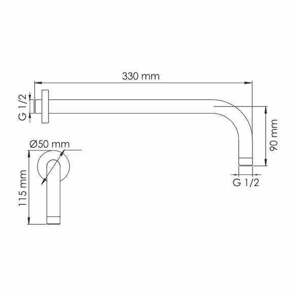 Душевая система WasserKRAFT Asphe A7748.338.329.290.292.291 Thermo с термостатом Розовое золото