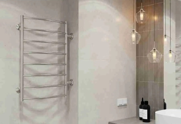 Водяной полотенцесушитель Terminus Классик П8 500х800 бп500 4670078530257 Хром, боковое подключение, G 1" НР