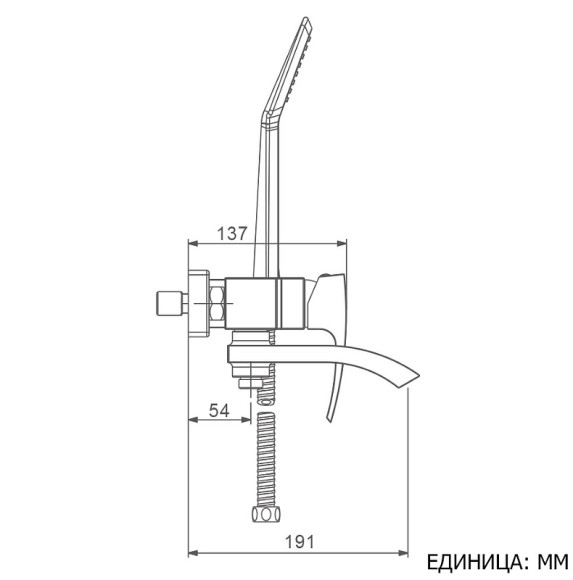 Смеситель для ванны Gappo G07 G3207 Хром Смеситель для ванны Gappo G07 G3207 Хром