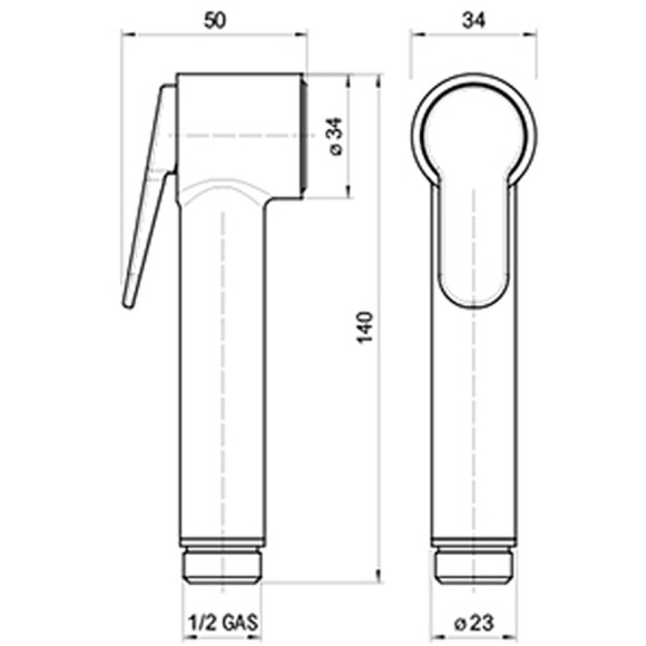 Гигиенический душ со смесителем Bossini Paloma Brass E37005B.094 Никель брашированный Гигиенический душ со смесителем Bossini Paloma Brass E37005B.094 Никель брашированный