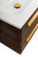 Тумба под раковину Cezares Eco-Cer-N 120 ECO-CER-N-1200-4C-SO-2-NCS-P подвесная Орех шоколад Софт без ручек