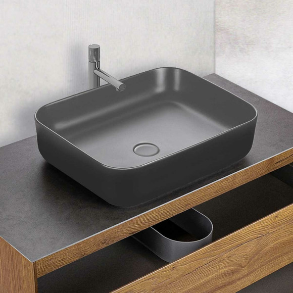 Раковина-чаша Vincea 50 VBS-105MA Антрацит матовый Раковина-чаша Vincea 50 VBS-105MA Антрацит матовый