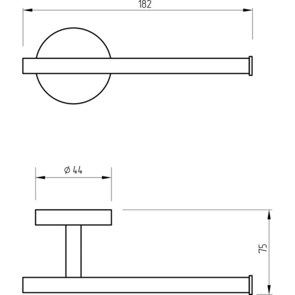 Держатель туалетной бумаги Migliore Fortis 31763 Черный матовый Держатель туалетной бумаги Migliore Fortis 31763 Черный матовый
