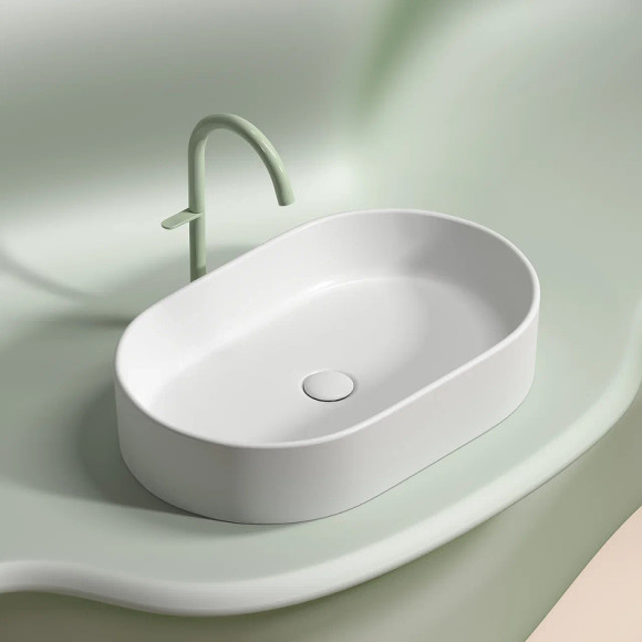 Раковина-чаша Ceramicanova Element 61 CN6048MW Белая матовая Раковина-чаша Ceramicanova Element 61 CN6048MW Белая матовая