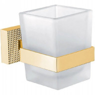 Стакан для зубных щеток Cezares Prizma PRIZMA-TUMS-03/24 Золото 24 карат