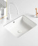 Раковина Orange 50 B02-500W Белая глянцевая Раковина Orange 50 B02-500W Белая глянцевая