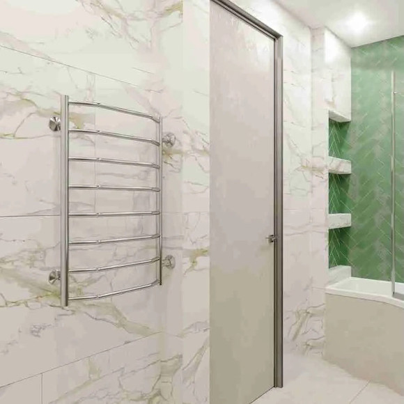 Водяной полотенцесушитель Terminus Виктория П8 500х800 бп600 4670078530127 Хром, боковое подключение, G 1" НР Водяной полотенцесушитель Terminus Виктория П8 500х800 бп600 4670078530127 Хром, боковое подключение, G 1" НР