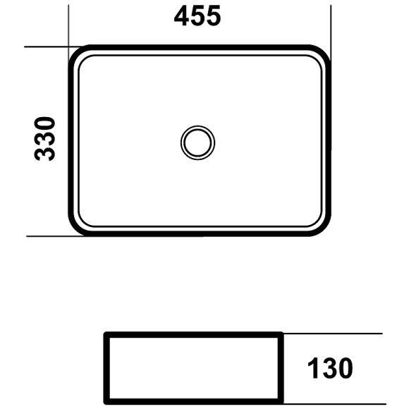 Раковина-чаша Grossman Style 45 GR-3051 Белая Раковина-чаша Grossman Style 45 GR-3051 Белая