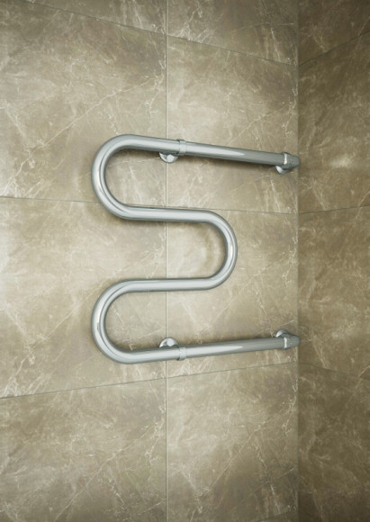 Водяной полотенцесушитель Terminus М-образный 500x500 4620768888137 Хром