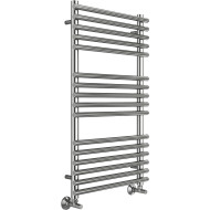 Водяной полотенцесушитель Terminus Кремона П16 500х1000 4670078530677 Хром, нижнее подключение, G 1/2" ВР, с комплектом вентилей