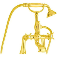 Смеситель на борт ванны Cezares Lord LORD-PBV-03/24-M Золото 24 карат