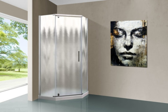 Душевой уголок Vincea Stresa 100x100 VSP-1S100CH профиль Хром стекло шиншилла Душевой уголок Vincea Stresa 100x100 VSP-1S100CH профиль Хром стекло шиншилла