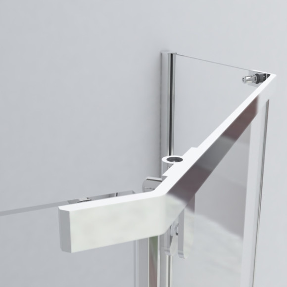 Душевой уголок Vincea Stresa 100x100 VSP-1S100CH профиль Хром стекло шиншилла Душевой уголок Vincea Stresa 100x100 VSP-1S100CH профиль Хром стекло шиншилла