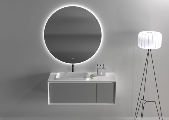 Тумба под раковину Astra Form Фрейм 110 03330014 подвесная Белая Тумба под раковину Astra Form Фрейм 110 03330014 подвесная Белая