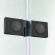 Душевой уголок New Trendy New Soleo Black 100х90 D-0236A/D-0239A профиль Черный стекло прозрачное Душевой уголок New Trendy New Soleo Black 100х90 D-0236A/D-0239A профиль Черный стекло прозрачное