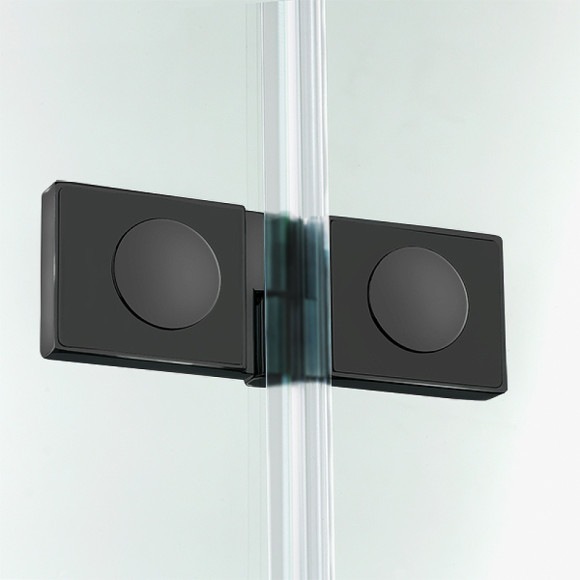Душевой уголок New Trendy New Soleo Black 100х90 D-0236A/D-0239A профиль Черный стекло прозрачное Душевой уголок New Trendy New Soleo Black 100х90 D-0236A/D-0239A профиль Черный стекло прозрачное