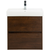 Тумба под раковину BelBagno Neon 60 NEON-600-2C-SO-RS подвесная Rovere Scuro