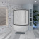 Душевой бокс Radomir Лаура 128x128 1-04-6-0-0-0820 без гидромассажа
