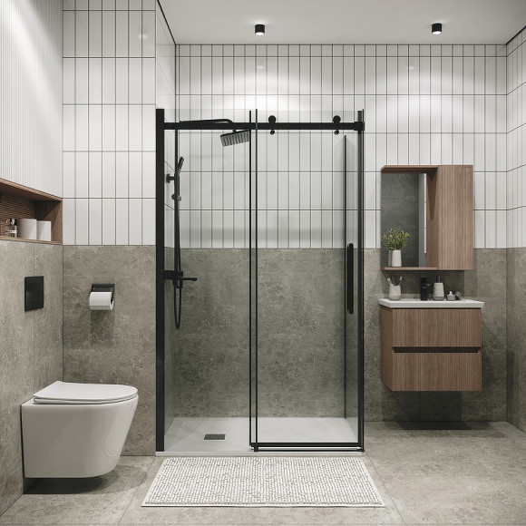 Душевой уголок Grossman Classic 110х90 120.K33.04.1190.42.00 профиль Графит сатин стекло прозрачное Душевой уголок Grossman Classic 110х90 120.K33.04.1190.42.00 профиль Графит сатин стекло прозрачное