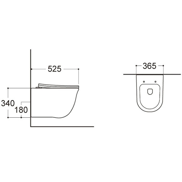 Унитаз Aquatek Классик AQ1111-00 подвесной с сиденьем Микролифт Унитаз Aquatek Классик AQ1111-00 подвесной с сиденьем Микролифт