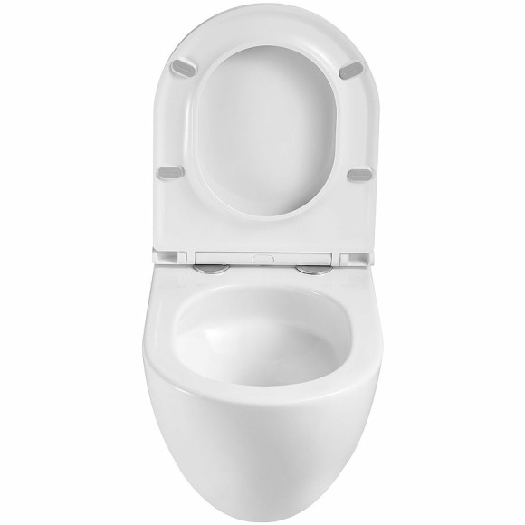 Унитаз Vincea Bien VT1-51T подвесной Белый с сиденьем Микролифт Унитаз Vincea Bien VT1-51T подвесной Белый с сиденьем Микролифт