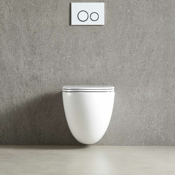 Унитаз Vincea Bien VT1-51T подвесной Белый с сиденьем Микролифт Унитаз Vincea Bien VT1-51T подвесной Белый с сиденьем Микролифт