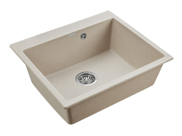 Кухонная мойка Paulmark Kante 60 PM106052-BE Бежевая Кухонная мойка Paulmark Kante 60 PM106052-BE Бежевая