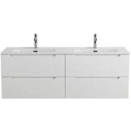 Тумба под раковину BelBagno Etna 140 ETNA-1400-4C-SO-2-BL подвесная Bianco Lucido