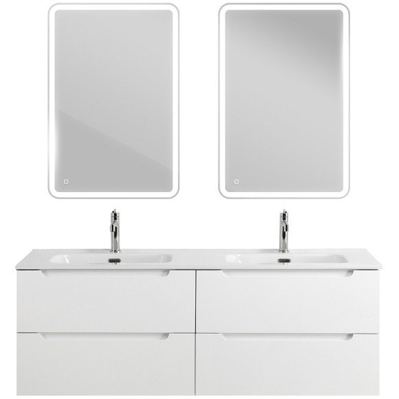 Тумба под раковину BelBagno Etna 140 ETNA-1400-4C-SO-2-BL подвесная Bianco Lucido