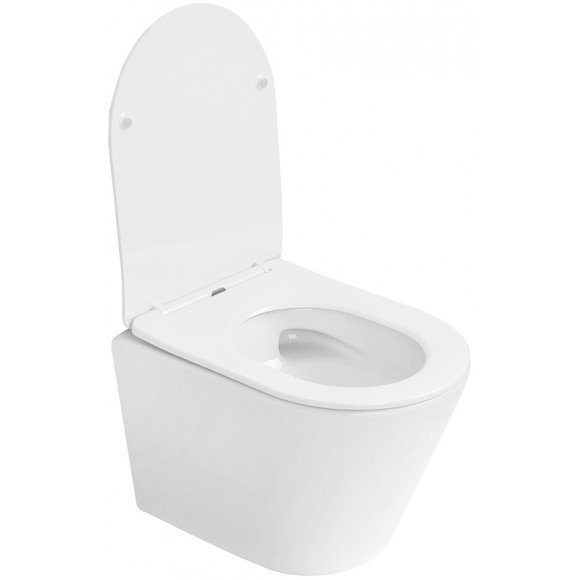 Унитаз Abber Bequem AC1102T подвесной с сиденьем Микролифт