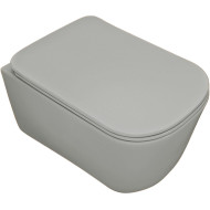 Унитаз Kerasan Tribeca 511459 подвесной Grigio matt без сиденья Унитаз Kerasan Tribeca 511459 подвесной Grigio matt без сиденья