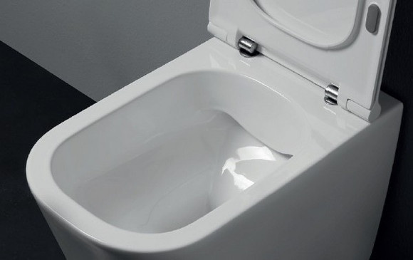 Унитаз Kerasan Tribeca 511459 подвесной Grigio matt без сиденья Унитаз Kerasan Tribeca 511459 подвесной Grigio matt без сиденья