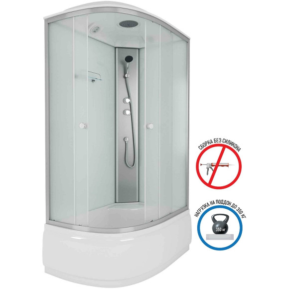 Душевая кабина Niagara Eco NG-7310-14R 120х80 без гидромассажа Душевая кабина Niagara Eco NG-7310-14R 120х80 без гидромассажа