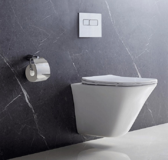 Унитаз BelBagno Marmi BB052CHR подвесной без сиденья Унитаз BelBagno Marmi BB052CHR подвесной без сиденья