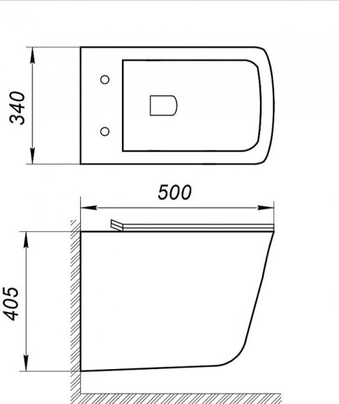 Унитаз BelBagno Marmi BB052CHR подвесной без сиденья Унитаз BelBagno Marmi BB052CHR подвесной без сиденья