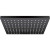 Верхний душ Hansgrohe Vernis Shape 26281670 Черный матовый