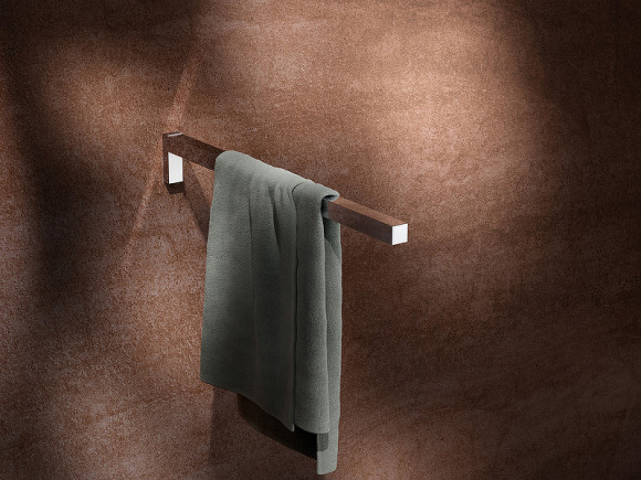 Полотенцедержатель Keuco Edition 90 Square 19118 010000 двойной Хром